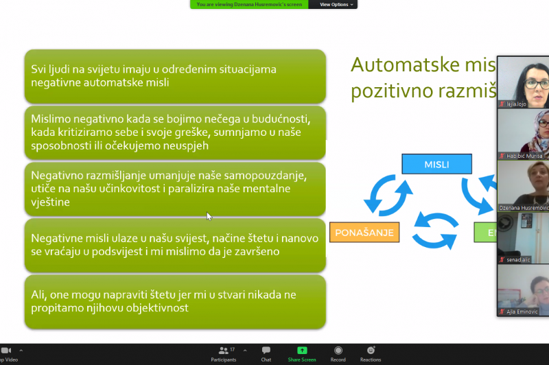 Osnaživanje nastavnog osoblja tokom online nastave 